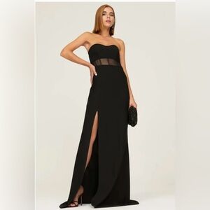Cinq a Sept Annalise Strapless Gown